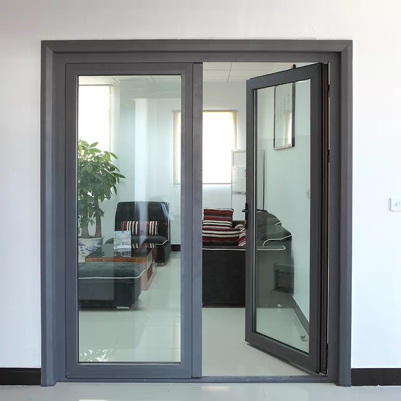 Isolierte Balkon-Pendeltür aus Aluminiumlegierung