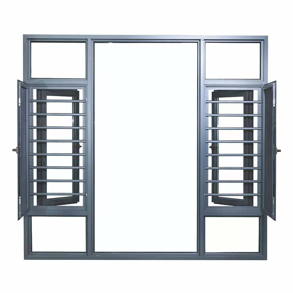 Aluminium-Fenstergitter mit Wärmeisolierung